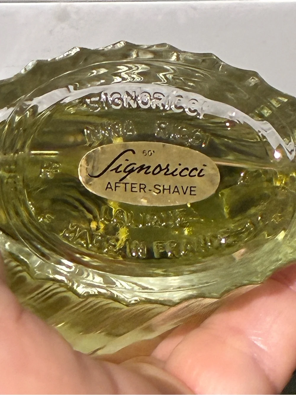 VINTAGE MENS NINA RICCI SIGNORICCI AFTER SHAVE3.4 FL OZ